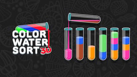 Color Water Sort 3D Puzzle online game thumbnail