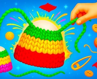 Cute Knitting: Yarn Sorting Puzzle online game thumbnail