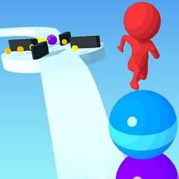 Ball Runner 3D .io Game online game thumbnail