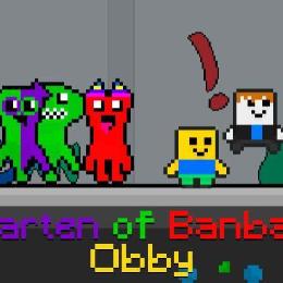 Garten of Banban Obby: 2 Player Escape online game thumbnail