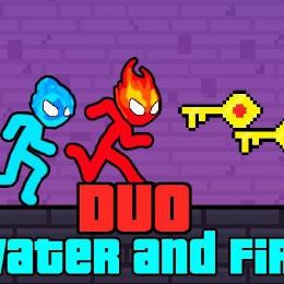Duo Water and Fire 2 Player Game online game thumbnail