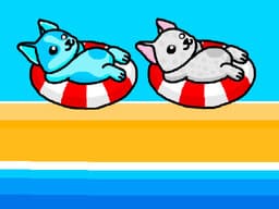 Aqua Dogy 2-Player Splash online game thumbnail