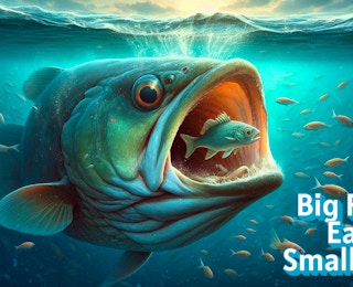 Big Fish Eat Small Fish: Two-Player Ocean Battle online game thumbnail