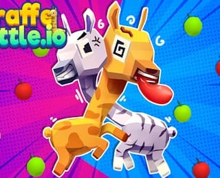 Giraffe Battle IO online game thumbnail