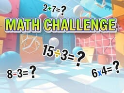 Math Challenge Online online game thumbnail
