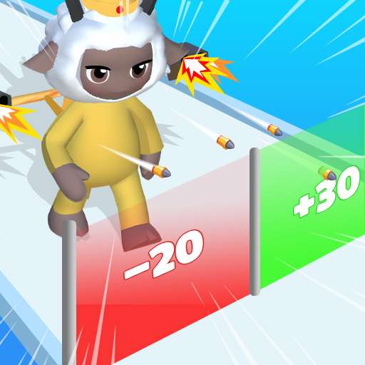 Pretty Sheep Run: Hypercasual Dash online game thumbnail