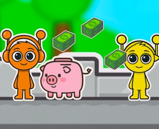 Sprunky Rich Rush online game thumbnail