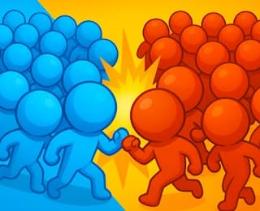 Crowd Clash Runner online game thumbnail